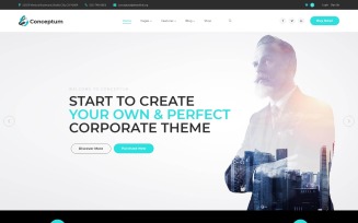 Conceptum - Corporate Responsive WordPress Theme