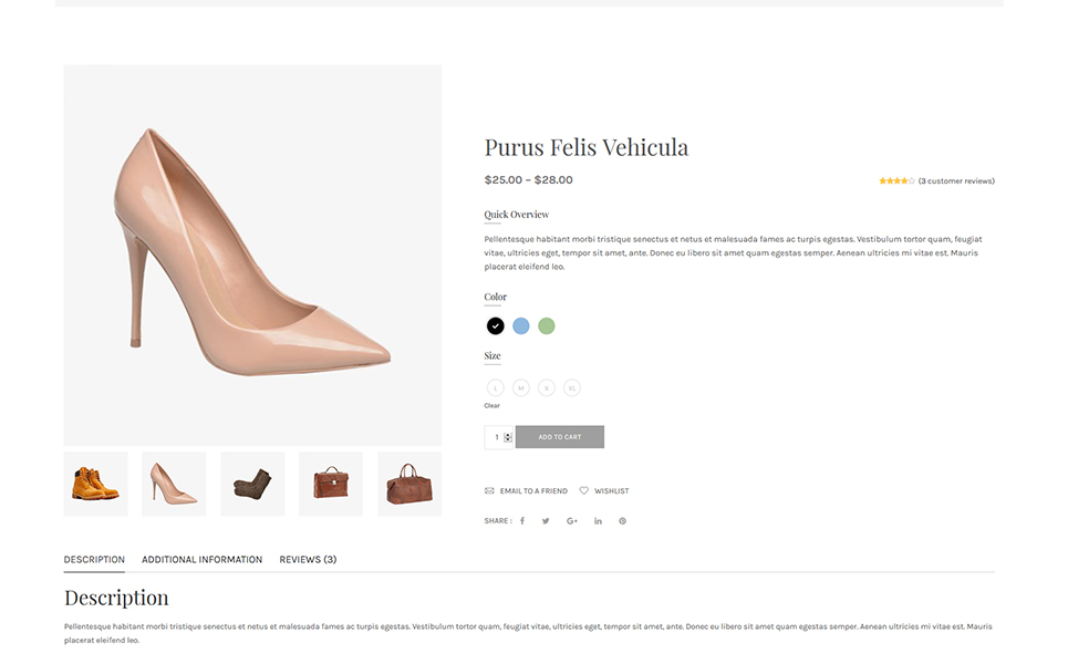 Tema WooCommerce "Mira - Minimal" #65908