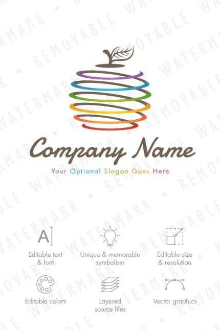 Kit Graphique #66009 Feuille Globe Web Design - Logo template Preview