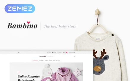Bambino - Baby Store Responsive WooCommerce Theme