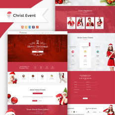 christmas program template