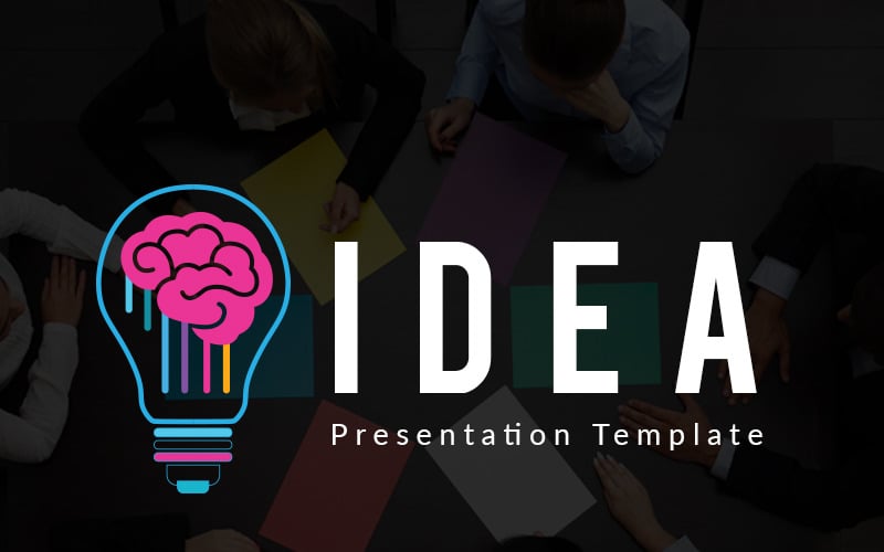 IDEA PowerPoint template PowerPoint Template