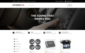 StereoCar - Car Audio Store Magento Theme