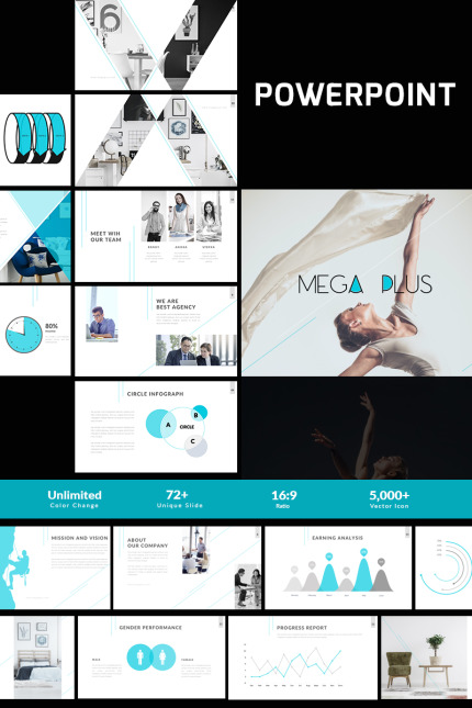 Kit Graphique #66105 Mega_plus Trust_design Web Design - Logo template Preview