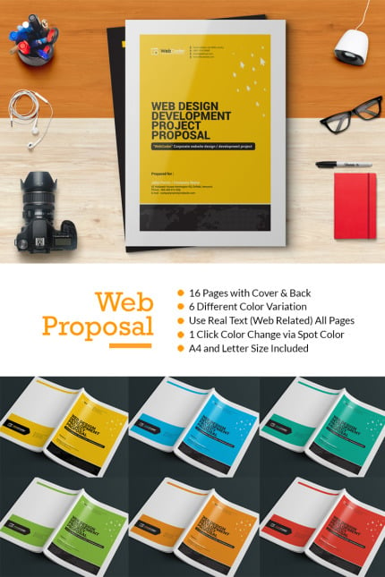 Template #66132 Proposal Template Webdesign Template - Logo template Preview