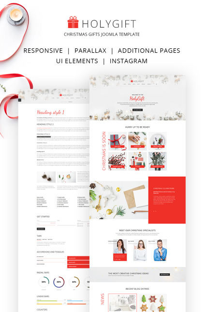 Kit Graphique #66178 Presents Cadeaux Web Design - Logo template Preview