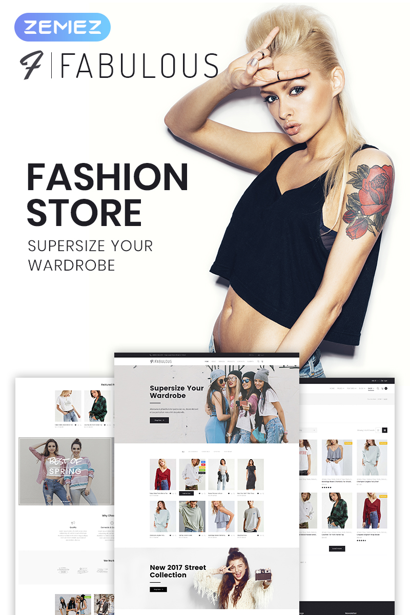 Fabulous - Fashion Store WooCommerce Theme - screenshot