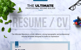 Job / CV Builder with ms word Resume Template