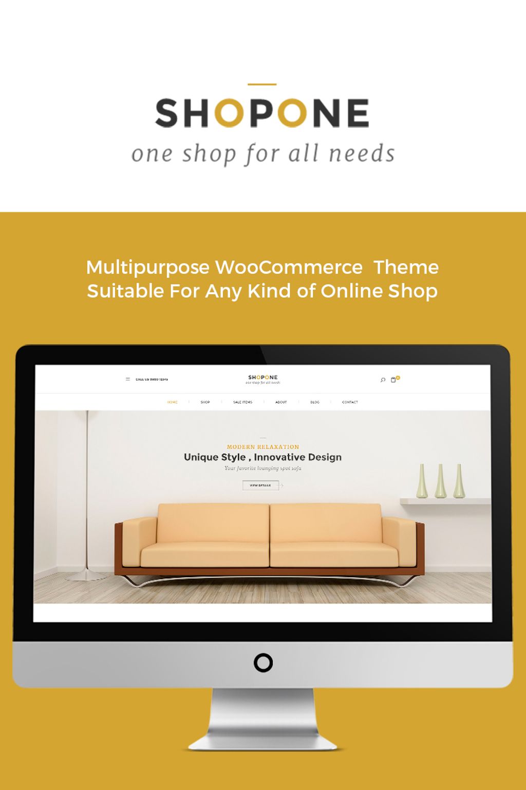 Shop One - Furniture Store WooCommerce Theme