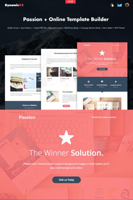 Template #66236 Mailchimp Campaign Webdesign Template - Logo template Preview