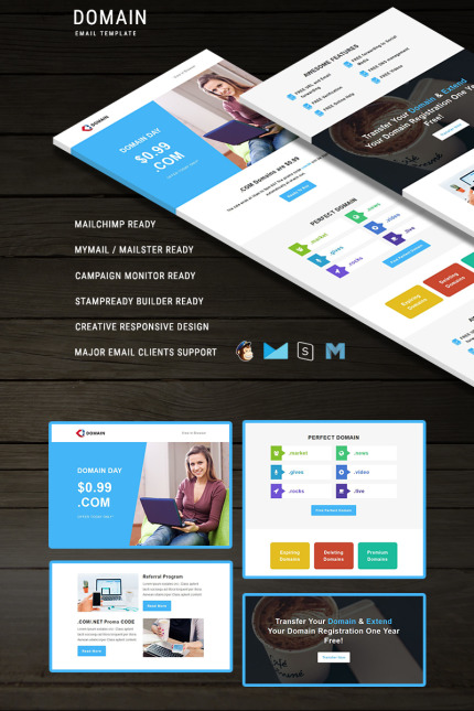 Template #66242 Server Domain Webdesign Template - Logo template Preview