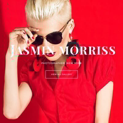 Photographer Portfolio Website Template Photographer Portfolio Website Template
