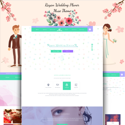 wedding planner templates templatemonster