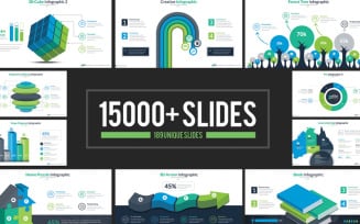 Business Infographic Presentation PowerPoint template