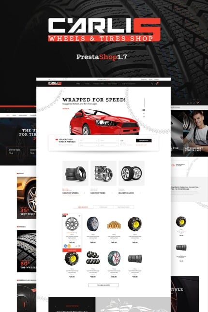 Template #66467 Car E-commerce Webdesign Template - Logo template Preview