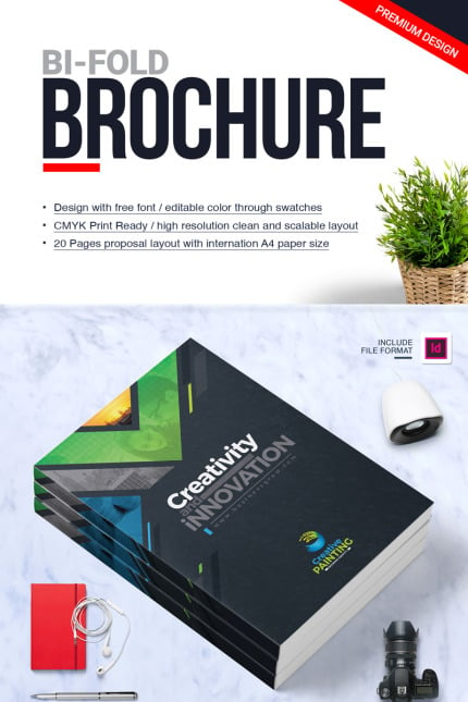 Kit Graphique #66498 Brochure Entreprise Web Design - Logo template Preview