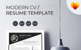 Daniel Gray - Event Planner Premium Szablon resume Mały zrzut ekranu Szablon resume Daniel Gray - Event Planner #66457
