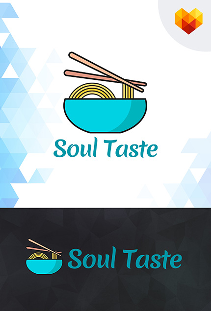 Template #66581 Company Restaurants Moto CMS Logo - Logo template Preview