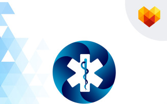 Beta Pharm Medical Logo Template