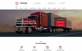Transportation and Logistics Company Premium Modello Moto CMS 3 Screenshot piccolo Modello Moto CMS 3 Responsive #66533 "Transportation and Logistics Company"