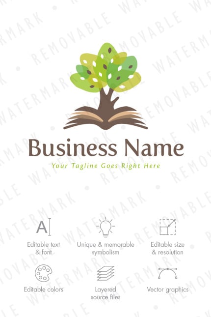 Kit Graphique #66759 Leaf Natural Web Design - Logo template Preview