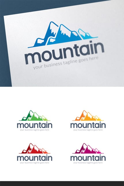 Kit Graphique #66764 Hill Logo Web Design - Logo template Preview