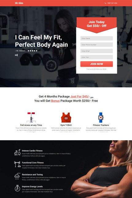Template #66775 Muse Responsive Webdesign Template - Logo template Preview