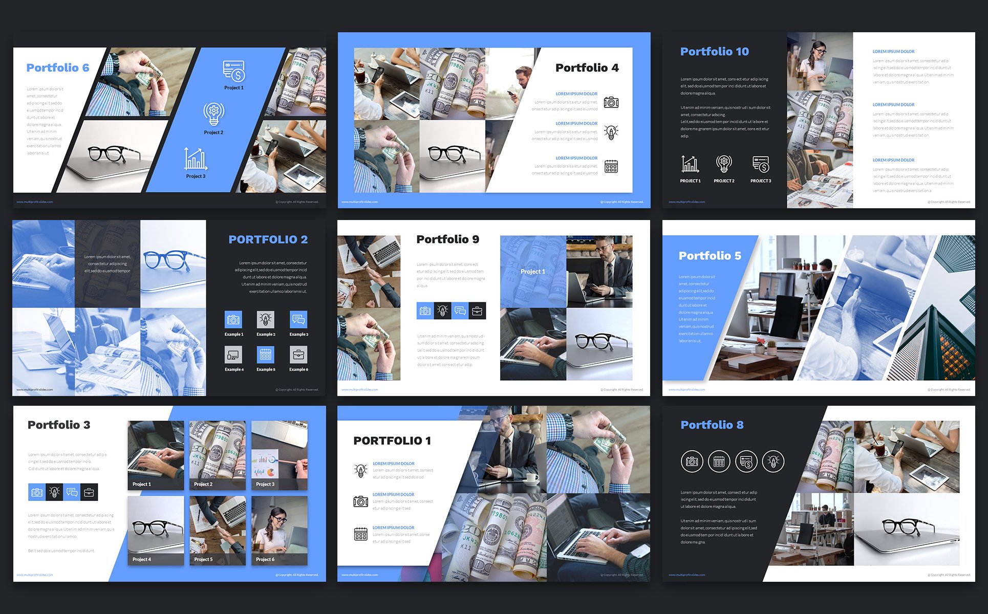 Powerpoint Template For Photo Slideshow