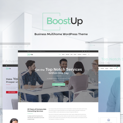 BoostUp - motyw WordPress dla branży doradztwa biznesowego #66772