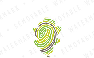 Fingerprint of Nature Logo Template