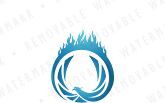 Ring of the Phoenix Logo Template