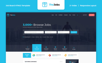 The Jobs - Job Board HTML Website Template
