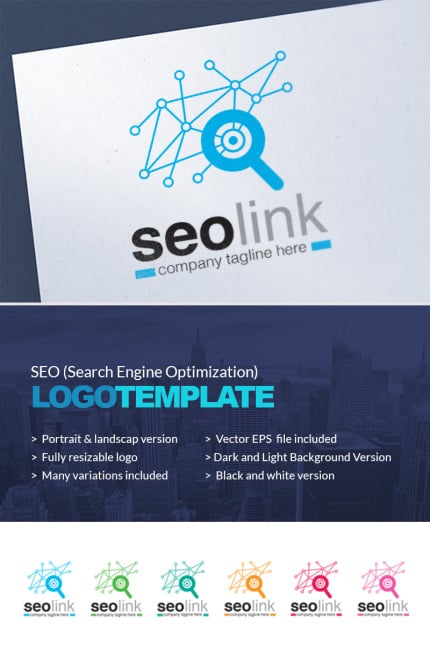 Template #66806 Search Engine Webdesign Template - Logo template Preview