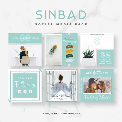SINBAD Social Media Pack Bundle
