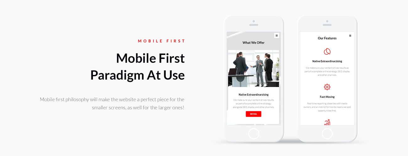 рекламное агентство wordpress тема