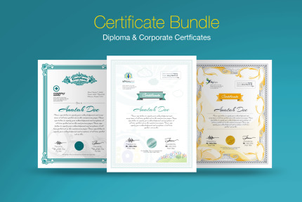 Template #66892 Diploma Template Webdesign Template - Logo template Preview