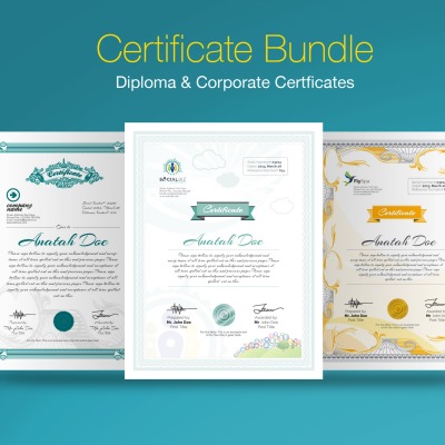 Diploma Certificate Bundle Bundle