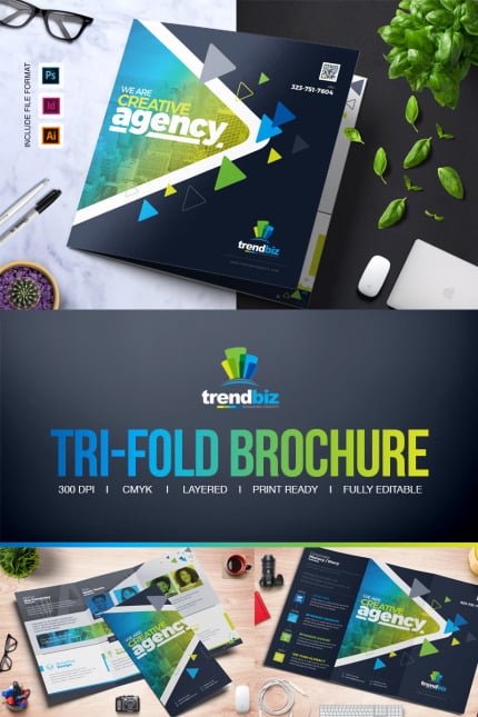Kit Graphique #66923 Brochure Design Web Design - Logo template Preview
