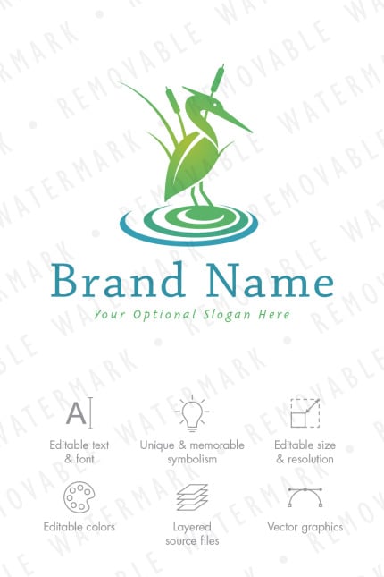 Template #66947 Environment Leaf Webdesign Template - Logo template Preview