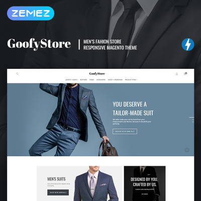 GoofyStore - AMP Men's Fashion Magento Theme GoofyStore - AMP Men's Fashion Magento Theme