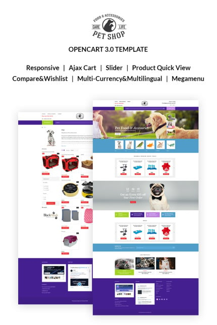 Template #67038 Opencart Online Webdesign Template - Logo template Preview
