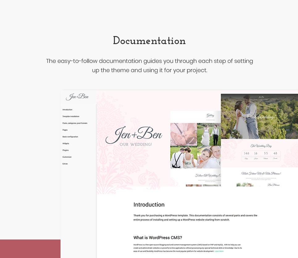 Jen + Ben - Wedding Planner Motyw WordPress Elementor - Obraz funkcji 12