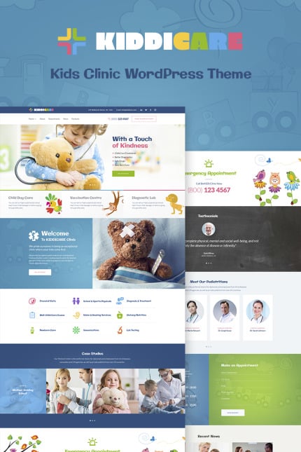 Template #67076 Clinic Children Webdesign Template - Logo template Preview
