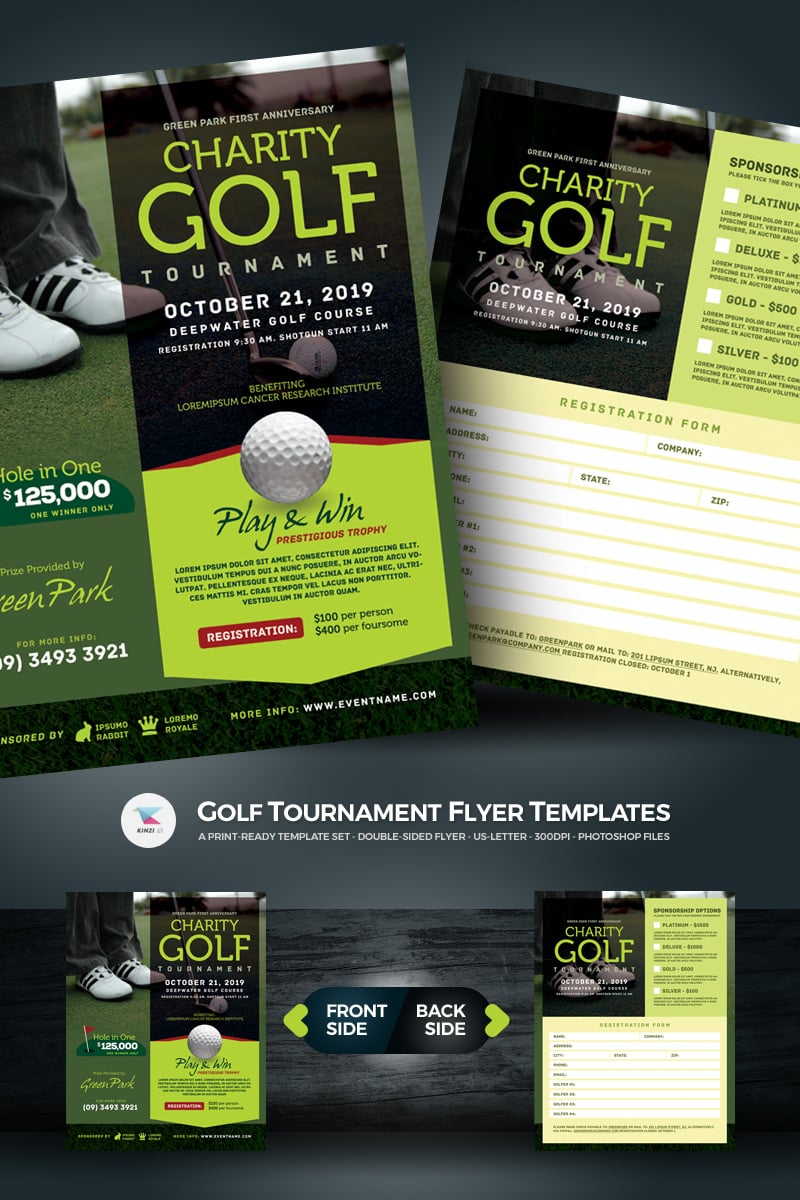 Golf Outing Flyer Template