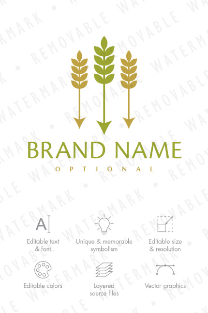 Template #67102 Agriculture Farm Webdesign Template - Logo template Preview