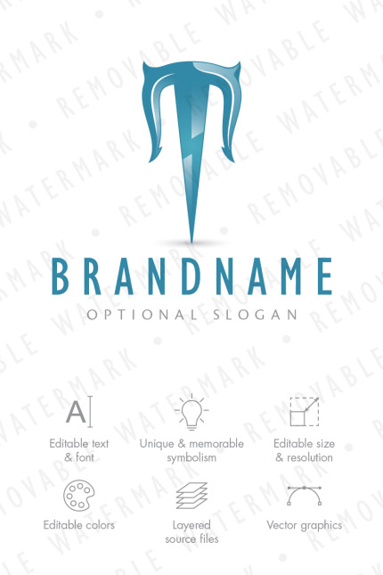 Template #67107 Letter T Webdesign Template - Logo template Preview