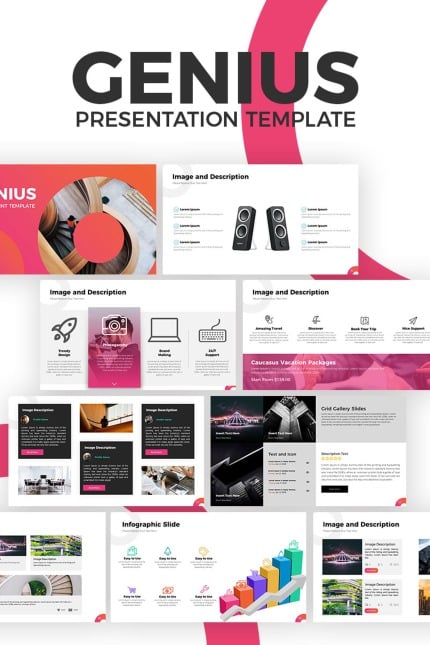 Template #67110 Presentation Template Webdesign Template - Logo template Preview