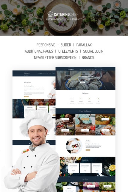 Template #67151 Restaurant Menu Webdesign Template - Logo template Preview
