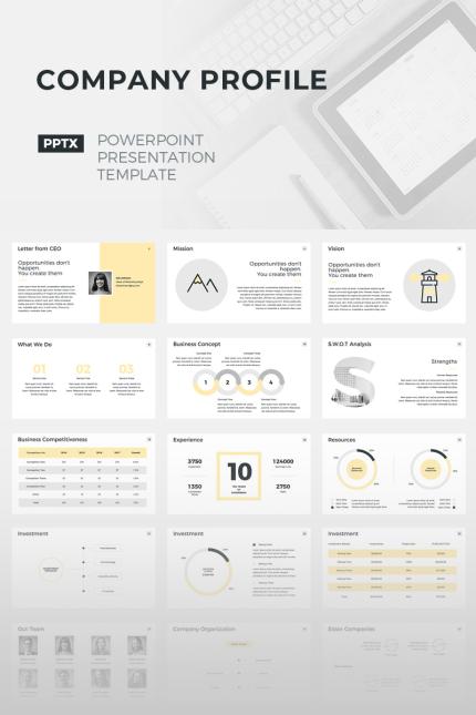 Kit Graphique #67156 Annual Rapport Web Design - Logo template Preview