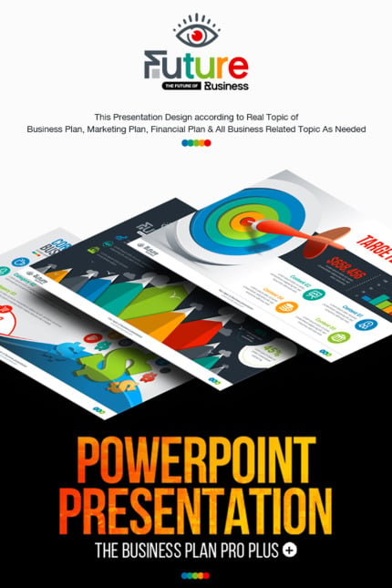Kit Graphique #67160 Plan Powerpoint Web Design - Logo template Preview